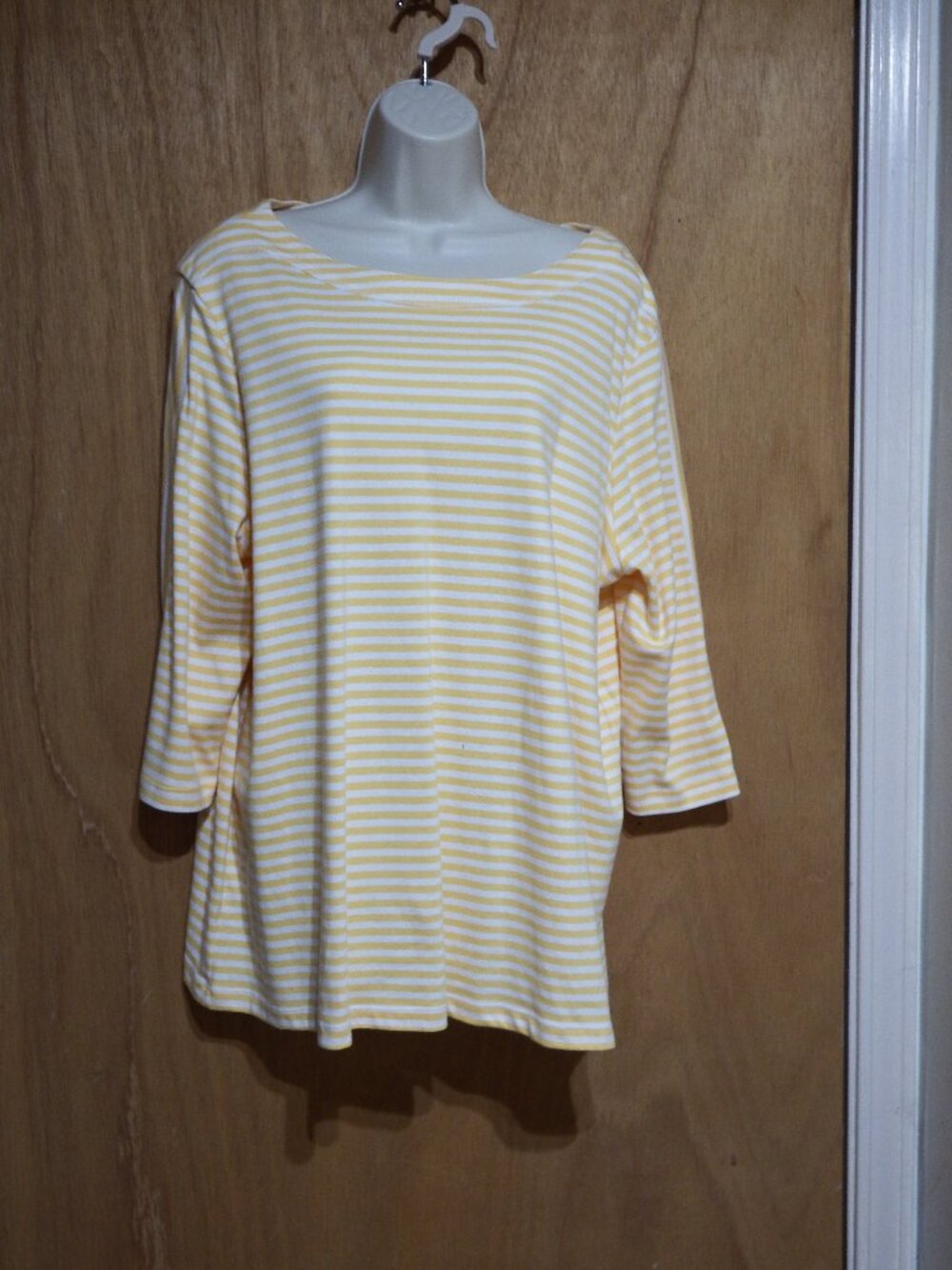 Women's tunic style striped top, Size 2XL